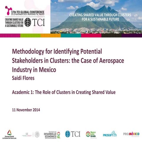 TCI 2014 Methodology for Identifying Potential Stakeholders in Clusters: the ...