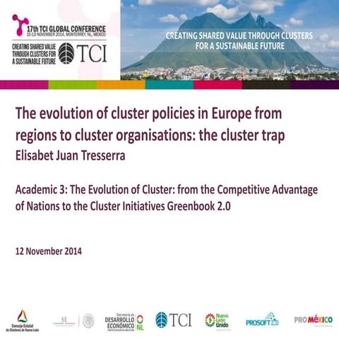 TCI 2014 The evolution of cluster policies in Europe from regions to cluster ...