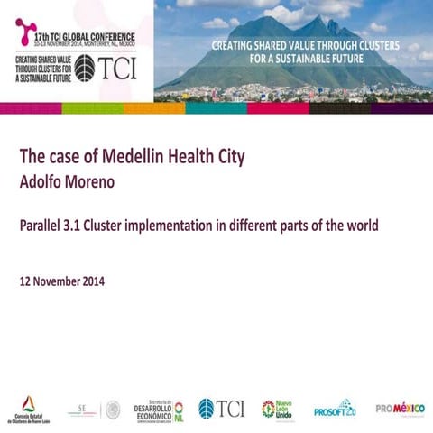 TCI 2014 The case of Medellin Health City