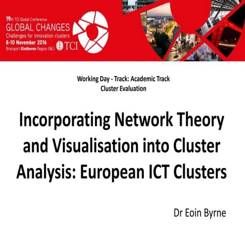 TCI 2016 Incorporating Network Theory and Visualisation into Cluster Analysis...