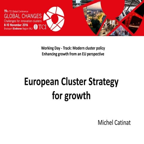 TCI 2016 European Cluster Strategy for growth