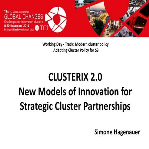 TCI 2016 CLUSTERIX 2.0 
