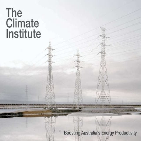 Boosting Australia's Energy Productivity