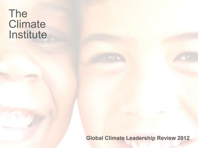 Global Climate Leadership Review 2012