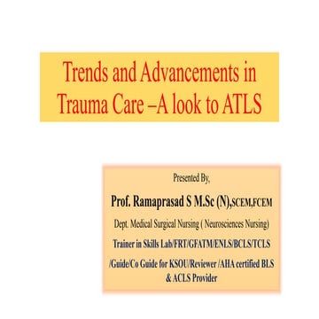 TCLS.pptx trauma care life support to be learnt by every emergency care worker