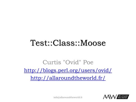 Test::Class::Moose