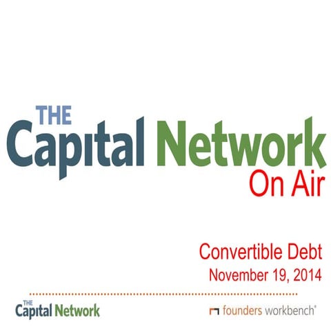 TCN on Air: Convertible Debt