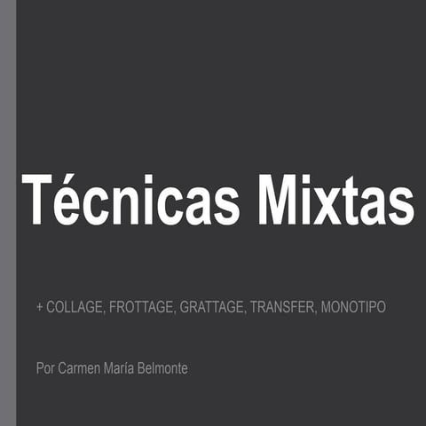 Técnica mixta 