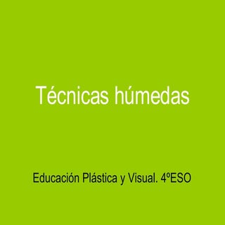 Tecnicas Humedas