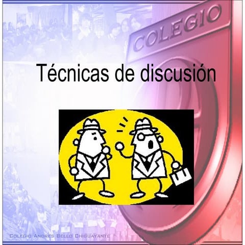 Técnicas de debate