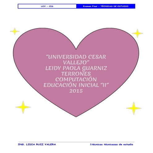 técnicas de estudio