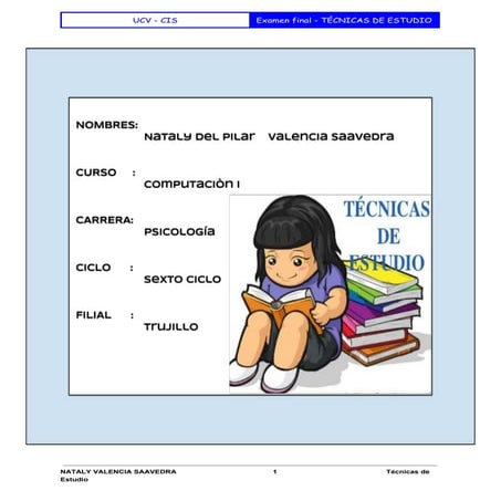 Tècnicas de estudio