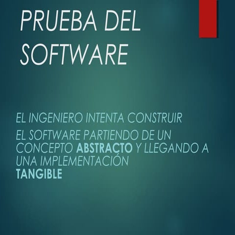 Técnicas de prueba del software
