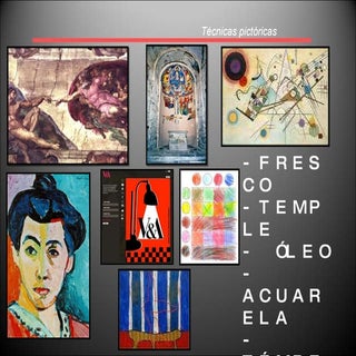 Técnicas pictóricas