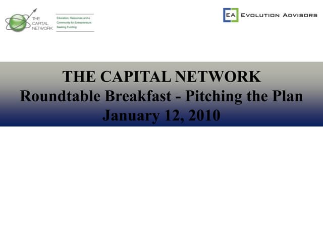 Tcn   Pitching The Plan Roundtable 1 12 10 Halpern Deck