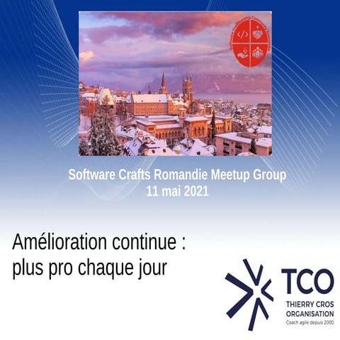 Webinaire amelioration continue : plus pro chaque jour