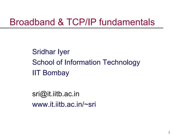 Tcp ip