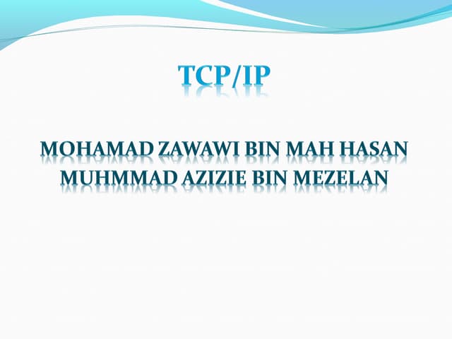 Tcp ip