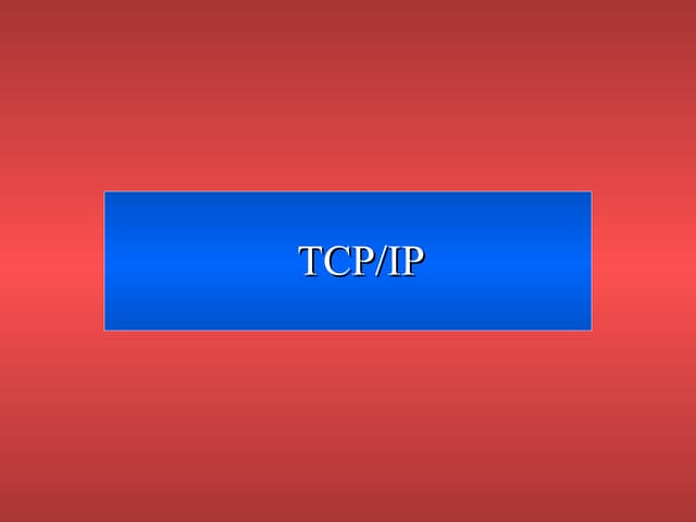 Tcp ip