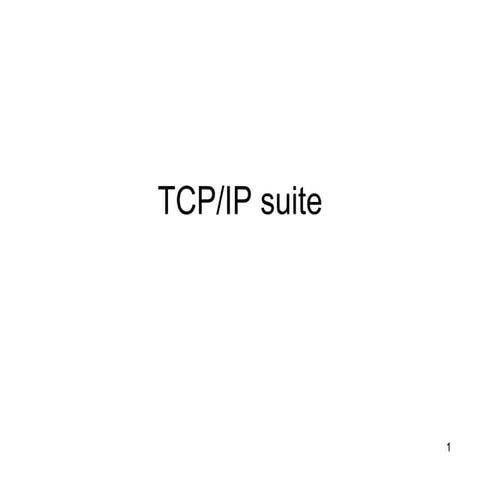 Tcpip Suite