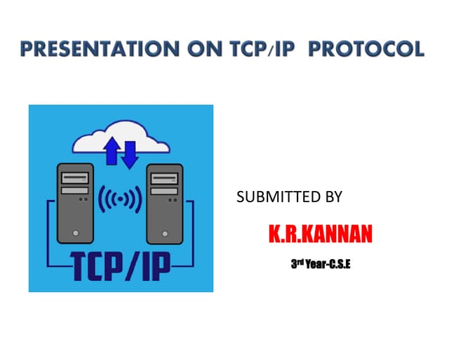 TCP/IP-Protocol Suite-Simple Explanation | PPTX
