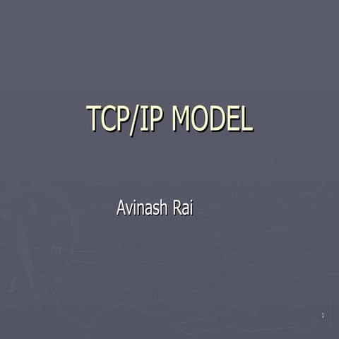TCP Model | PPT