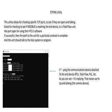 Tcp ping utility | PDF