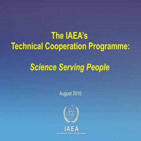 Tc programme presentation UN audience