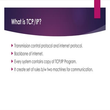 Network protocals | PPTX