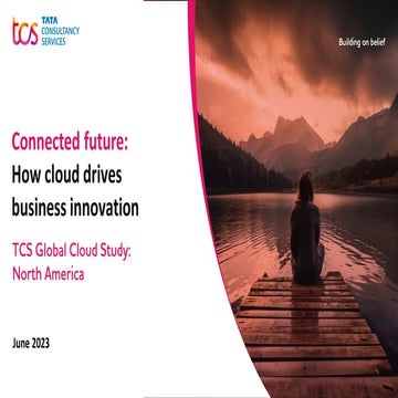 TCS Global Cloud Study – North America