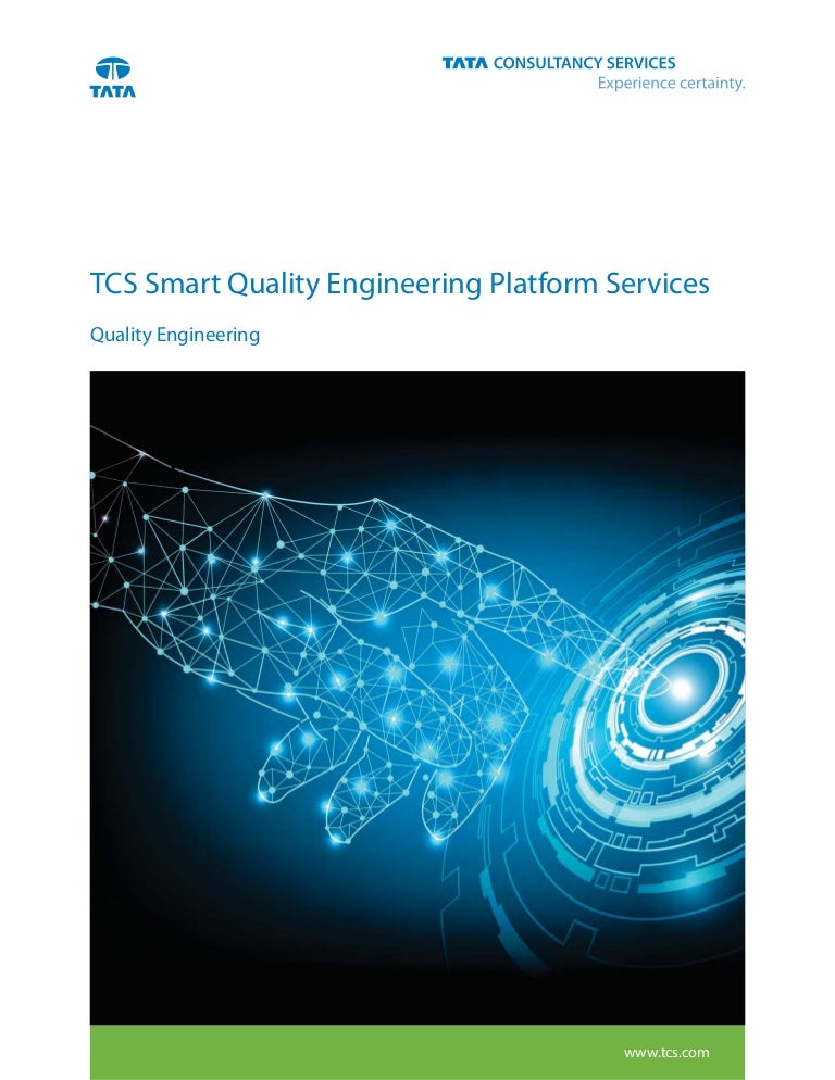 Tcs smartqualityengineering
