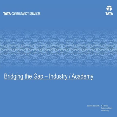 Tcs bridging the_gap