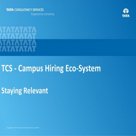 HR VLZ Session on Campus Hiring Ecosystem - Staying Relevant