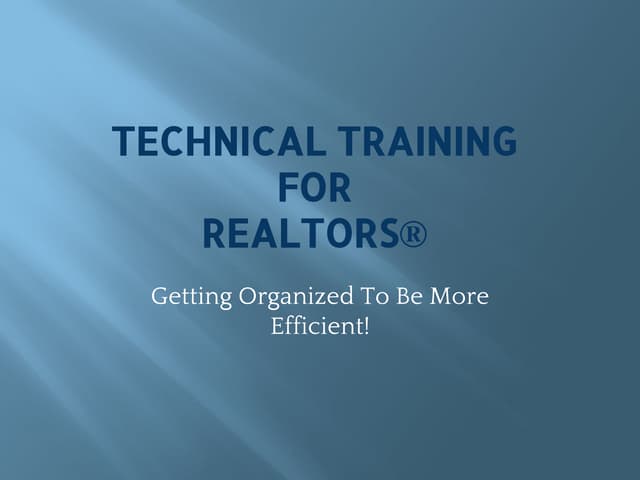 Technical training.pptx