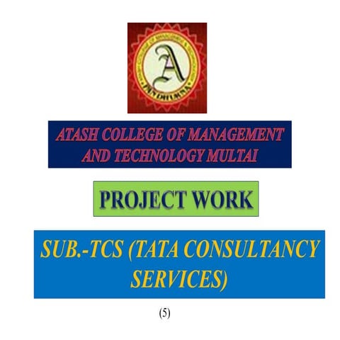 Tcs ppt 2014(himanshu malviya)