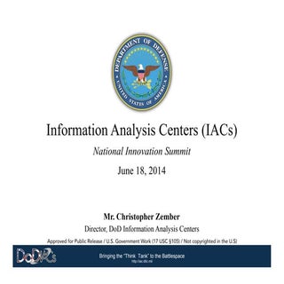 Defense IACs Tech Domain Awareness ...