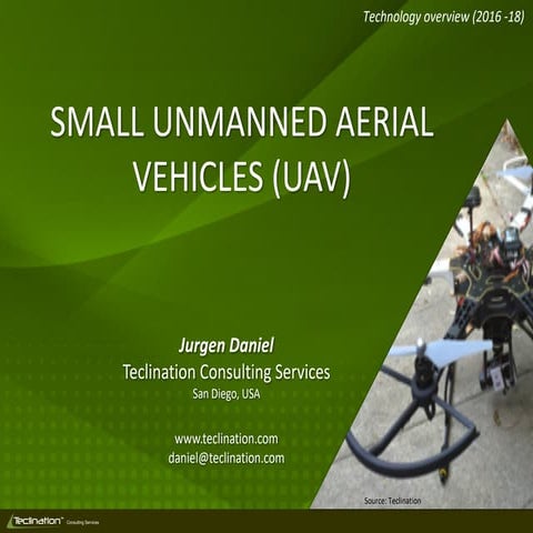 Small UAVs -Technology Overview