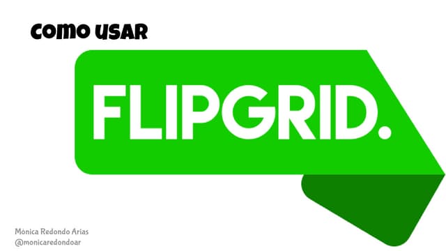 Tutorial flipgrid alumnos