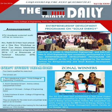 Trinity Daily Feb 14, 2018 | PDF