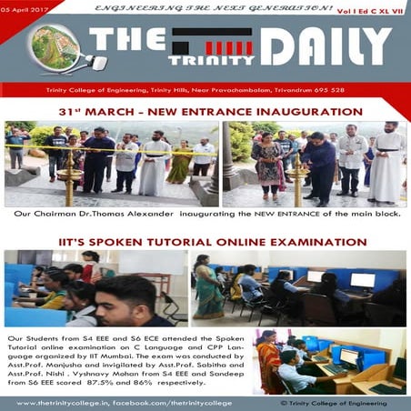 Trinity Daily Sept 22, 2017 | PDF