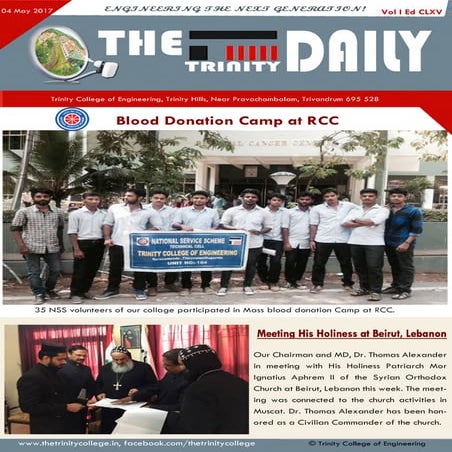 Trinity Daily Feb 14, 2018 | PDF