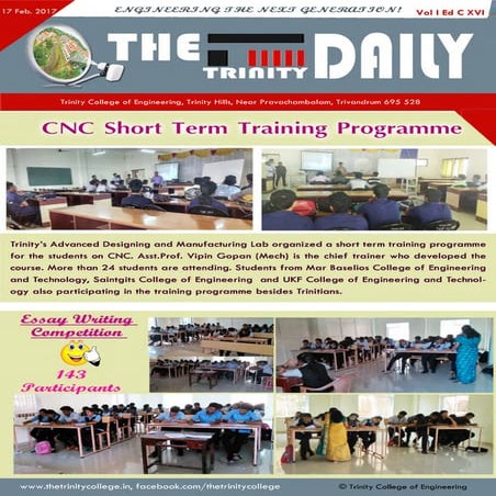 Trinity Daily Feb 14, 2018 | PDF