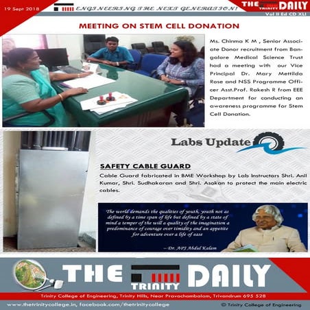 Trinity Daily Sept 19, 2018 | PDF
