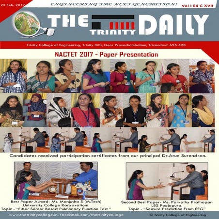 Trinity Daily Aug 29, 2017 | PDF