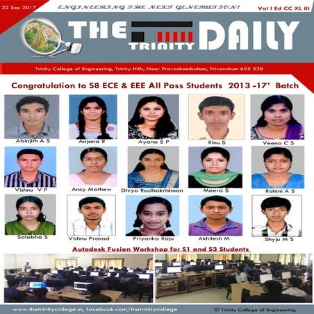 Trinity Daily Sept 22, 2017 | PDF