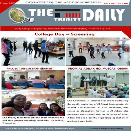 Trinity Daily Nov 27, 2017 | PDF