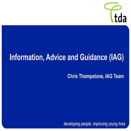 TDA Guidance | PPT