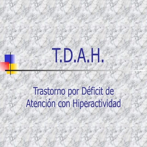 TDAH renovada15nov09