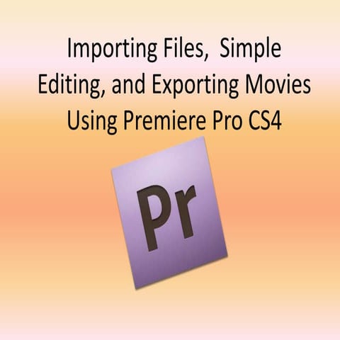 Tda importing and editing in premiere1