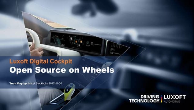 Open Source on Wheels - Tech Day by Init 2017